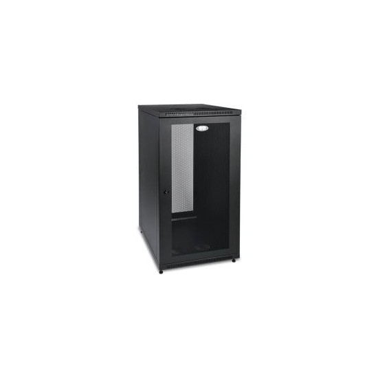 Armoire rack 24U mi-hauteur de profondeur moyenne