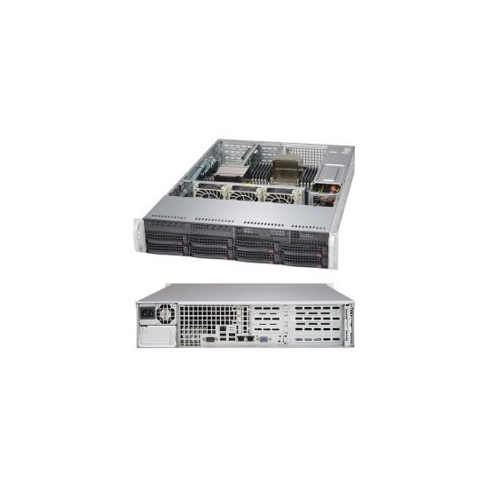 Chassis supermicro CSE-825TQC-600WB
