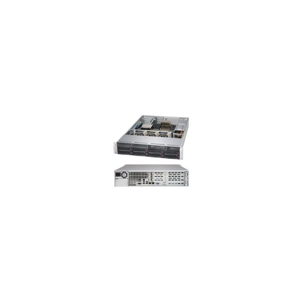 Chassis supermicro CSE-825TQC-600WB