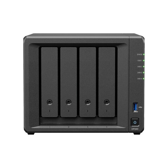 NAS Synology ActiveProtect DP340 - Noir AMD Ryzen R1600