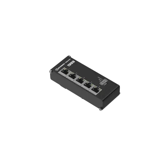 Switch industriel 5 ports 100Mbits IP30 -40/+75°C