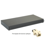 Tiroir optique 19" 24 FO 24 SC/SC simplex multimod