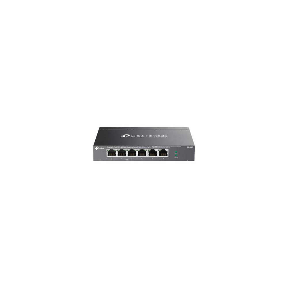 TP-LINK DS106P - Switch de bureau 6 ports PoE+