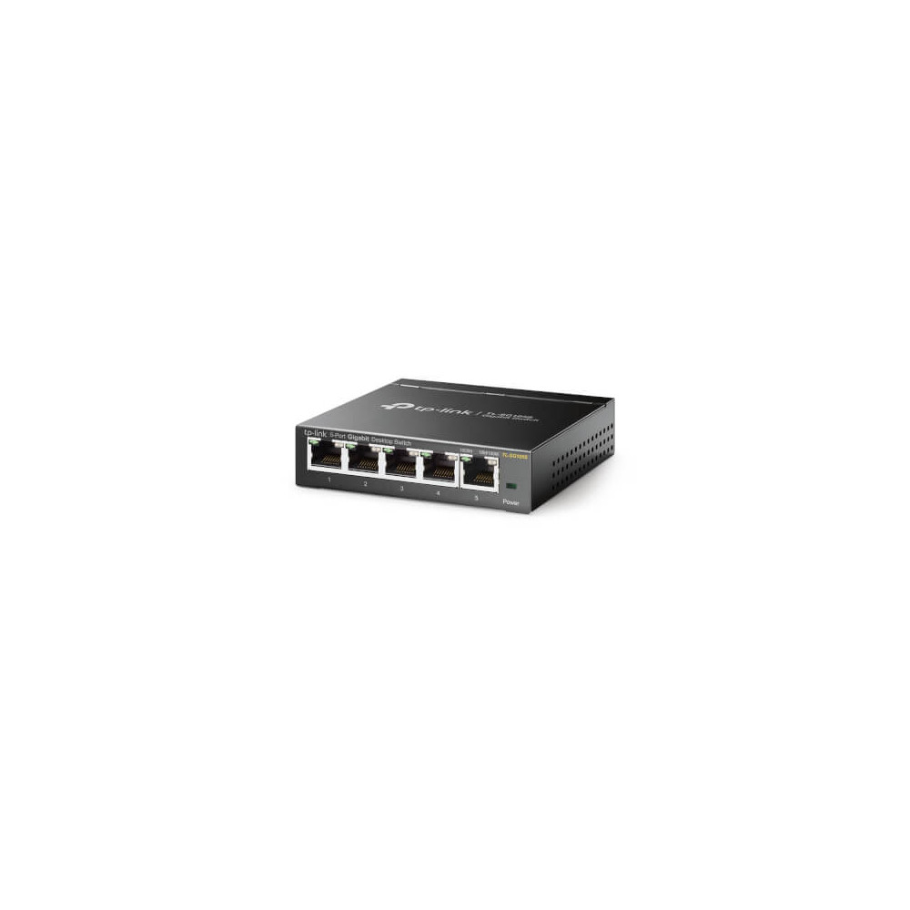 TP-LINK TL-SG105S commutateur réseau Non-géré Gigabit Ethernet (10/100/1000) Noir
