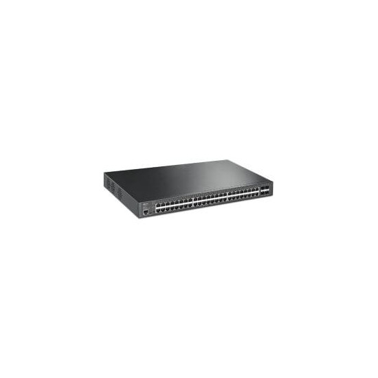 Commutateur Géré Tp-link Jetstream 48 Ports Gigabit Et 4 Ports 10ge Sfp+ L2+ Avec 48 Ports Poe+