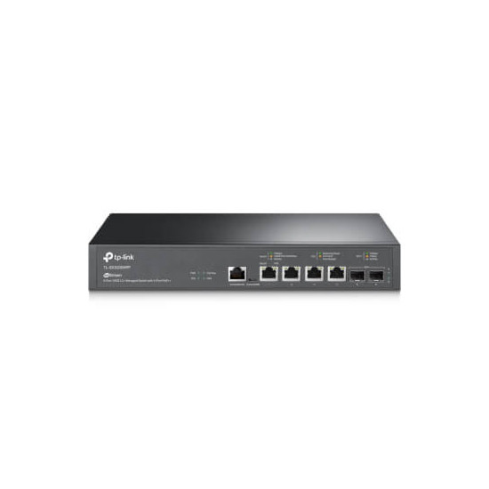 Switch L2+ JetStream 4 RJ45 10Go PoE bt + 2 SFP+