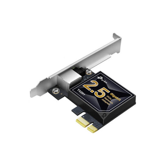 Carte Réseau PCIe 25 Gigabit - TP-Link - TX201 - Latence ultra-faible - Compatible Windows 11/10/8.1/8/7