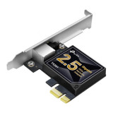 Carte Réseau PCIe 25 Gigabit - TP-Link - TX201 - Latence ultra-faible - Compatible Windows 11/10/8.1/8/7