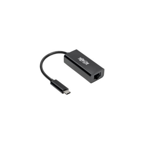 Adapt. rés. USB-C vers Giga compat. Thunder.3 noir