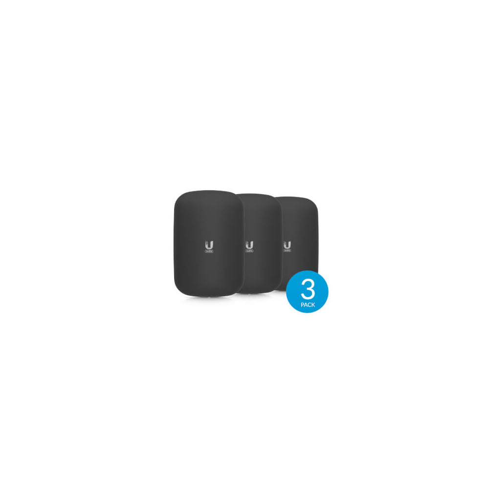 Pack de 3 caches pour U6 Extender black