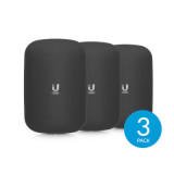 Pack de 3 caches pour U6 Extender black