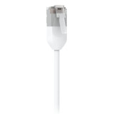 Cordon RJ45 outdoor 15m Cat 6A blanc