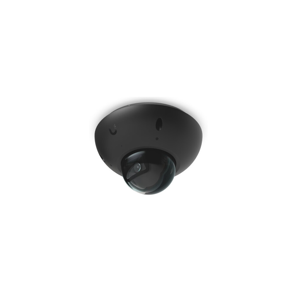 Caméra G6 Dome 4K IR 30m IP66/IK10 avec IA noire