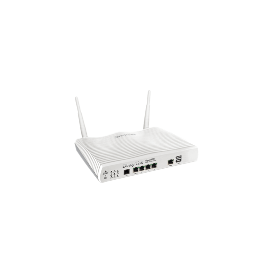 Modem routeur ADSL2 1 Wan 4 Lan Giga 32 VPN Wifi n