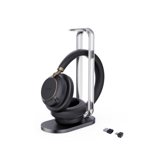 Casque Bluetooth BH76+ v2 Teams&UC USB A&C + stand
