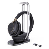 Casque Bluetooth BH76+ v2 Teams&UC USB A&C + stand