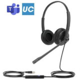 UH34 Dual Teams - Micro-casque USB Noir