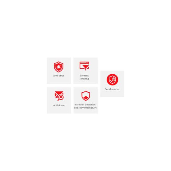 Licence 1 an UTM USGFLEX 500 + SecuReporter