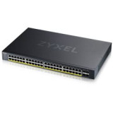 Zyxel XGS1935 Series XGS1935-52HP - Commutateur - géré - L3 Lite - intelligent - 48 x 10/100/1000 (PoE) + 4 x SFP+ 10 Go (liaiso